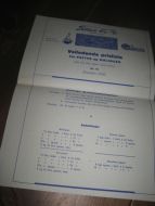 Veilende prisliste for PASTER OG MALLILGER 1958 Fra Titan Co Fredrikstad