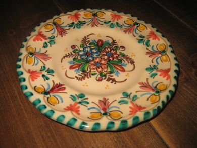 Pent glass med tekst 