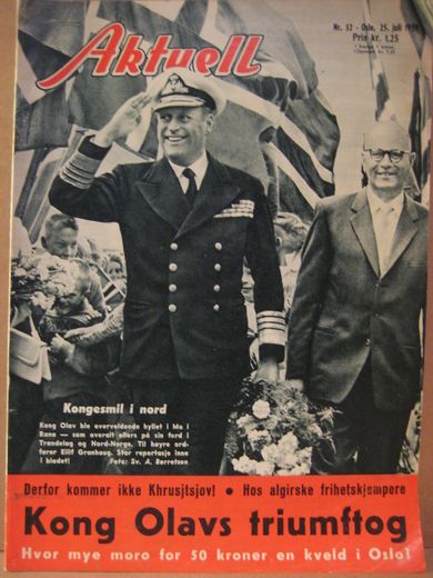 1959 nr 032 AKTUELL Kong Olavs triumftog
