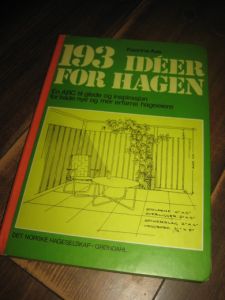 Aas: 193 IDEER FOR HAGEN. 1975. 