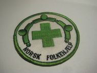 NORSK FOLKEHJELP Ca 7 5 cm i diameter