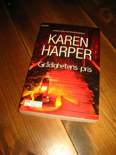 HARPER KAREN Grådighetens pris 2015
