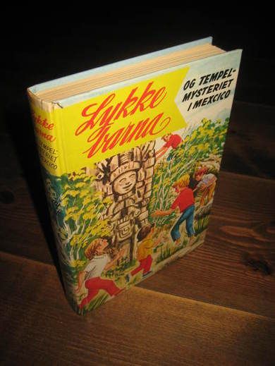 West: Lykke barna og TEMPEL MYSTERIET I MEXICO Bok nr 33 1975