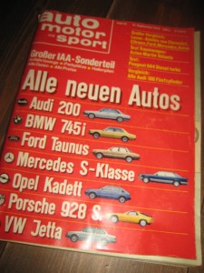 1979,HEFTE 19, auto motor und sport.