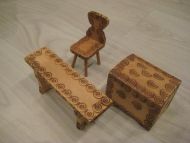 Lot treleker. 50-60 tallet.