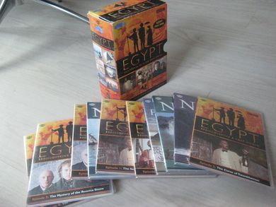 EGYPT Gjenoppdagelsen av den tapte verden 10 DVD