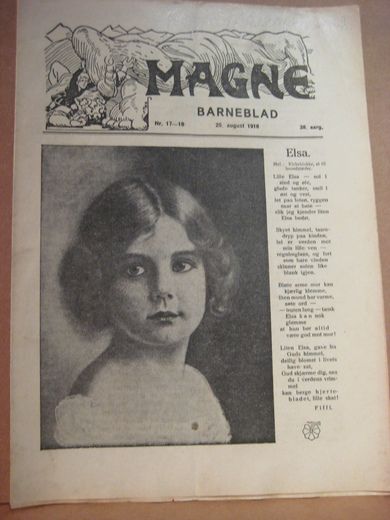 1918 nr 017 MAGNE BARNEBLAD