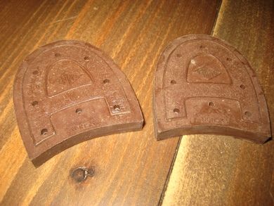 VIKING gummisole fra 60 tallet 1 par