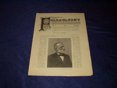 1909 nr 001 Folkebladet