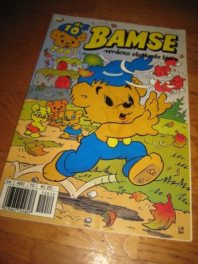 2001 nr 010 BAMSE- verdens sterkeste bjørn