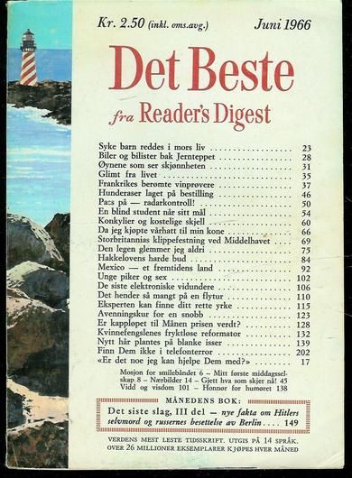1966 nr 006 Det Beste fra Reader's Digest