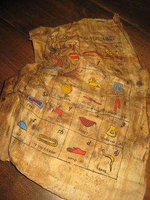 THE HIEROGLYPHIC ALPHABET