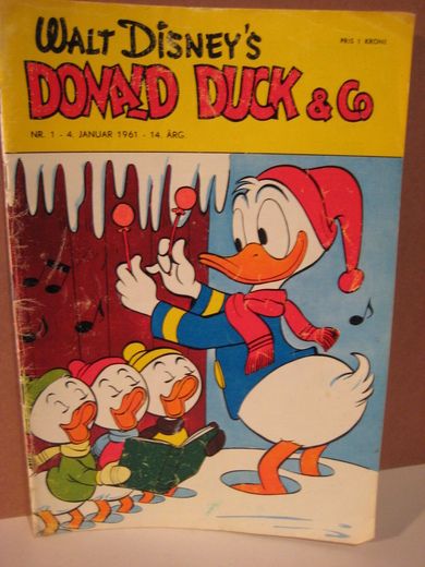 1961 nr 001 DONALD DUCK & CO