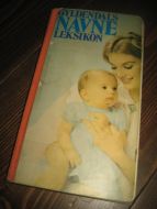 GYLDENDALS NAVNE LEKSIKON. 1958. 
