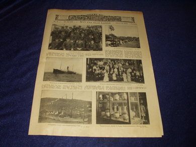 1910 nr 025 Tilæg fra Alleras Familie Journal NYT FRA ALLE LANDE