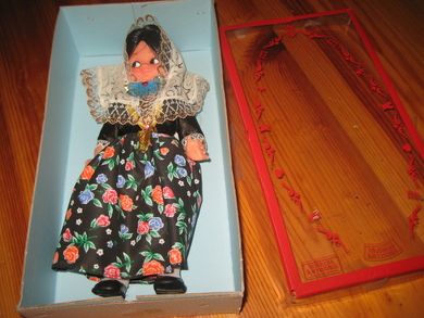 SPANSK dokke med nasjonaldrakt MUNECAS ARTDONIL