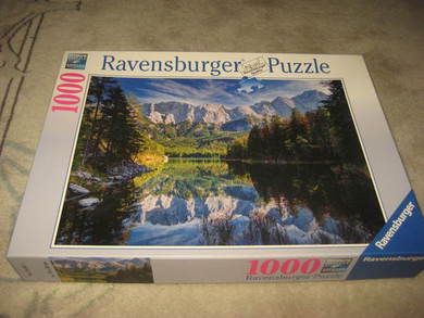 Meget pent Ravensburger puslespill. 1000 biter, 2014. 