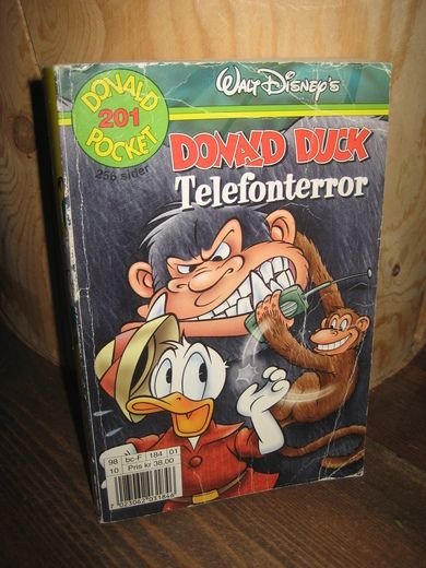 1998 nr 201 DONALD DUCK Telefonterror
