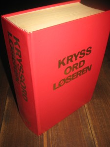 Ropeid, Tormod: KRYSS ORD LØSEREN. 1985.