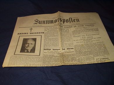 1944 nr 200 Sunnmørsposten
