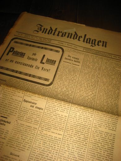 1916 nr 027 Indtrøndelagen