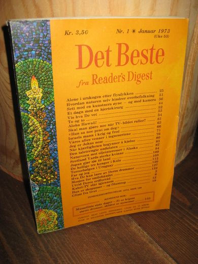 1973 nr 001 Det Beste fra Readers Digest