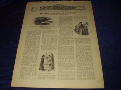 1904 nr 050 Tilæg til Allers Familie Journal MELLEM VIRKELIGT OG UVIRKELIGT