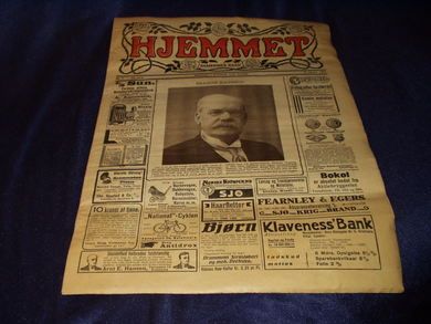 1921 nr 001 HJEMMET