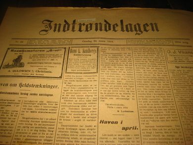 1916 nr 062 Indtrøndelagen