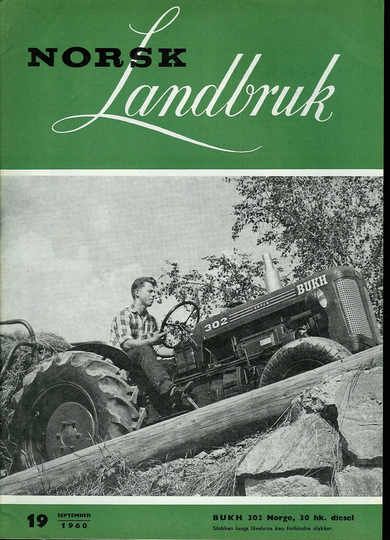 1960 nr 019 Norsk Landbruk