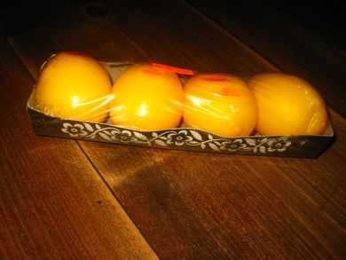 Uåpna pakke påskelys fra 80 tallet