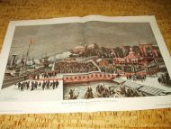 Strøkent bilde fra Kong Haakon s Landstigning i Christiania 1905