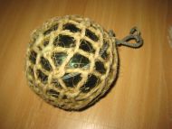 Pen gammel kavlkule ca 13 cm i diameter grønn farge