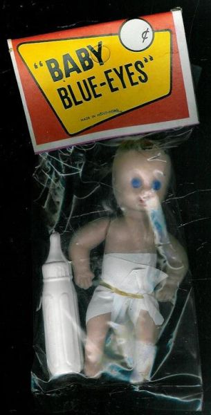 Dokke i originalemballasje 60 tallet BABY BLUE EYES