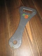 Stor flaskeåpner med ASINA reklame 60 tallet