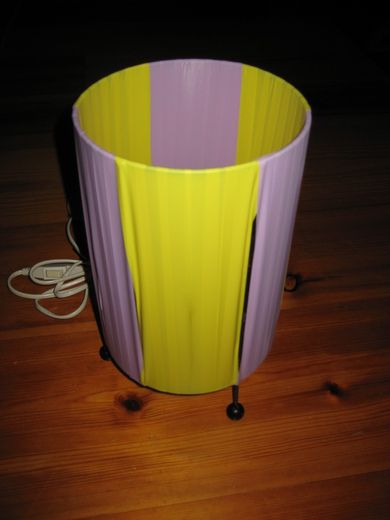 Stålampe fra 70 tallet