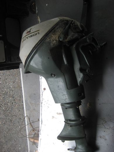 JOHNSOM påhengsmotor uten propell Modell MQL 13M Fra Johnson Motor Belgium