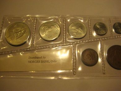 Myntsett i mykplast 1973 i god stand