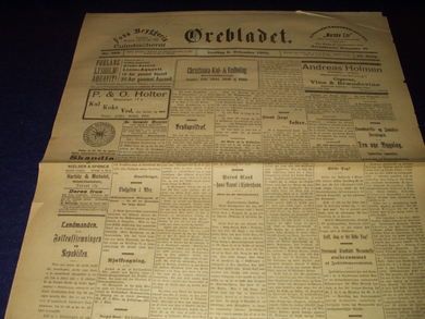 1905 nr 263 Ørebladet