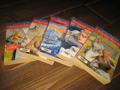 Angelsen Trine: HAVETS DATTER BOK nr 1-2-3-4-5