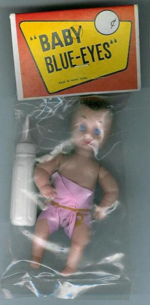 Dokke i originalemballasje 60 tallet BABY BLUE EYES