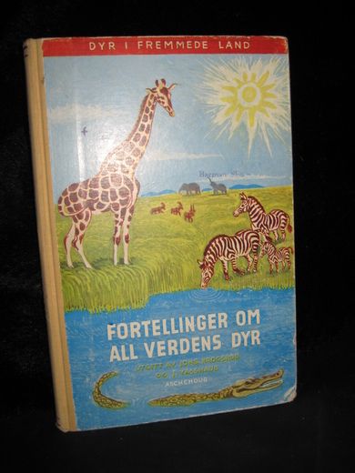 VASSHAUG: FORTELLINGER OM ALL VERDENS DYR. 1957. Stempla Barman Skole.