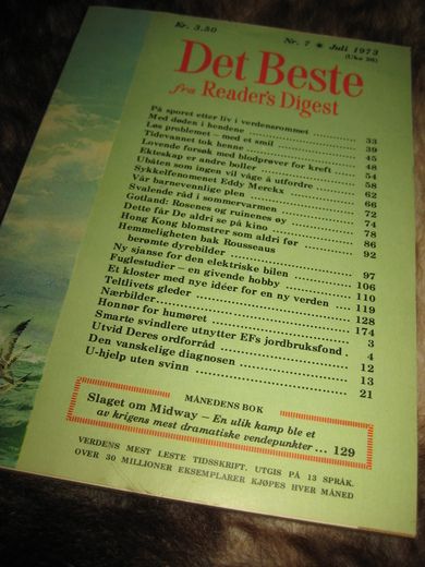 1973 nr 007 Det Beste fra Reader's Digest