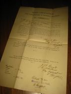 VEXEL OBLIGASJON fra 1917. Stranda Sparebank. 