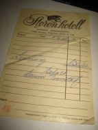 Støren Hotell 4 juni 1984