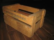 Trekasse med reklame fra AKTIEBRYGGERIET TRONDHEIM 50 - 60 tallet