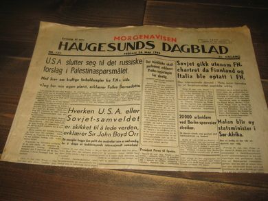 1948 nr 120 HAUGESUNDS DAGBLAD