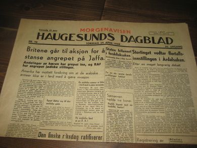 1948 nr 098 HAUGESUNDS DAGBLAD