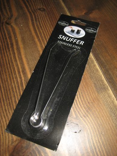 SNUFFER i rustfritt stål noe tilbake i tid