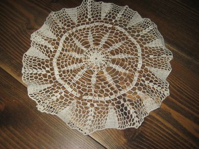 Eldre duk ca 20 cm i diameter